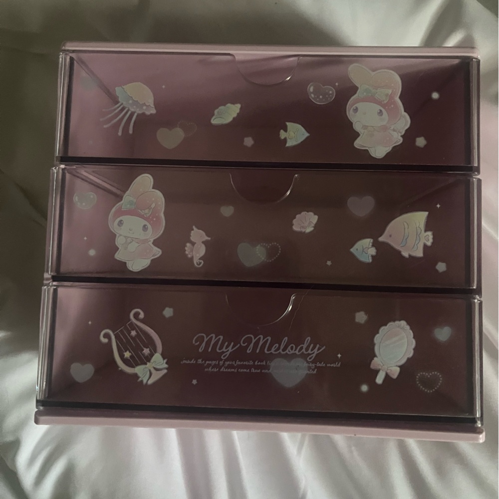 My Melody Pink Storage Box